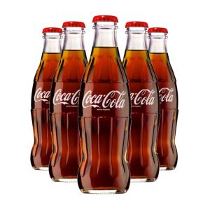 Coca Cola 33 cl a Scelta + 6 Bicchieri 