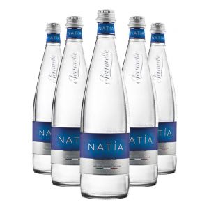 acqua minerale natia bianca naturale vetro 750 ml